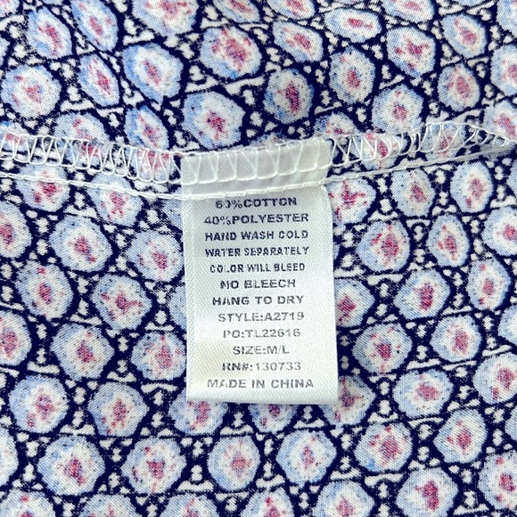 Umgee Mixed Print Tassel Detail Open Front Kimono Wrap M/L - Picture 9 of 10